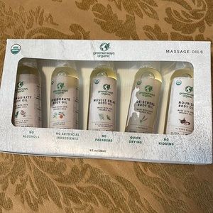 Organic massage oils/4fl.oz (120ml)